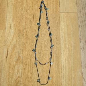 mark. Beaded chain necklace.